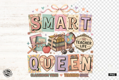 Teacher School Sublimation Png - Teacher illustration Product Image 1