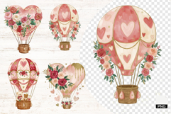 Hot Air Balloons PNG - Hot Air Balloons Clipart Product Image 1
