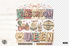 Teacher School Sublimation Png - Teacher illustration Product Image 1