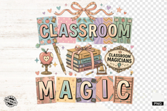 Teacher School Sublimation Png - Teacher illustration Product Image 1