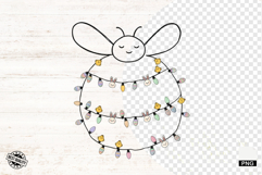 Easter Day Doodle Lights PNG - Easter Clipart Product Image 1