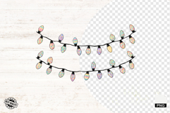 Easter Day Doodle Lights PNG - Easter Clipart Product Image 1