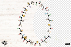 Easter Day Doodle Lights PNG - Easter Clipart Product Image 1