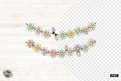 Easter Day Doodle Lights PNG - Easter Clipart Product Image 1