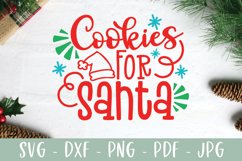 Cookies for Santa SVG - Christmas SVG Product Image 2