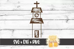 Church - Chapel - Religious SVG PNG DXF Cut Files Product Image 2