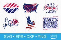 4th of July SVG Bundle Independence Day Patriotic Cut Files Product Image 7