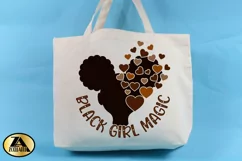 Black Girl Magic SVG | Valentine's Day Cut file Product Image 2