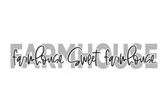 Farmhouse Sweet Farmhouse - Sign - SVG DXF EPS Product Image 2