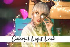 120 Colorful Light Leak, Photoshop Effect Product Image 1