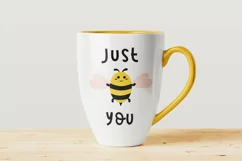 Just Bee You SVG, Bee SVG, Bumble Bee SVG, Quote SVG, Baby Product Image 3