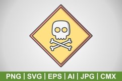 Vector Toxic Icon Product Image 1