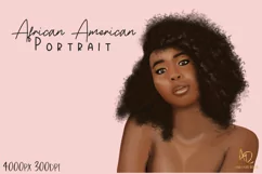 African American Portrait | Generic Woman Illustration 2 Product Image 1
