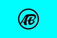 AB Logo Design Product Image 1