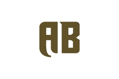 AB Logo Design Product Image 1