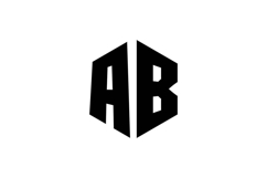 AB Logo Design Product Image 1