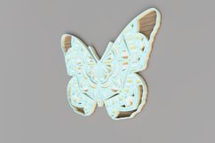 Insect laser cut file - Butterfly Mandala Product Image 6