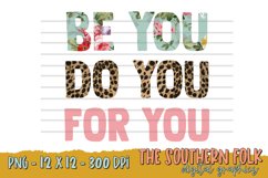 Cheetah Be You, Do You, For You PNG File, Sublimation Desig Product Image 1