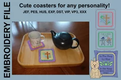 Child of God Coasters - 4 x 4 and 5 x 7 Hoops Product Image 2