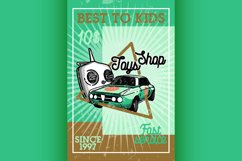 Color vintage toys shop banner Product Image 1