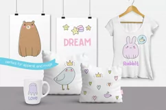 Cute Creatures Vector Set - Free Design of The Week Product Image 5