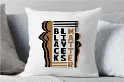 Black Lives Matter SVG PNG EPS DXF Black Woman SVG Cut Files Product Image 9