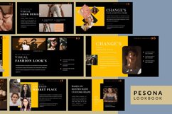 Pesona Dark Lookbook Powerpoint Product Image 3