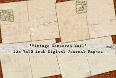 Vintage Junk Journal |Letters| Printable | 12 Pages Product Image 4