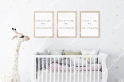 Frame mockup A4, Kids mockup, Mockup in interior /80 Product Image 1