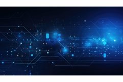 technology blue digital background Product Image 1