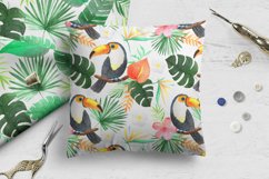 Watercolor Tropical Patterns Set Product Image 6
