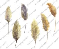 Watercolor floral clipart Digital clipart Summer clipart Product Image 2