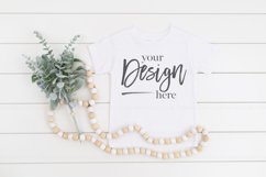 TShirt Mockup WHITE | 3001T Bella Canvas Mock Up Product Image 2