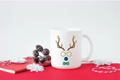 Christmas SVG Cut File - Boy Reindeer SVG File Product Image 4