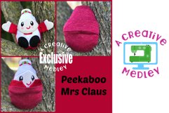 Peekaboo Mrs Claus Product Image 1