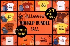 Halloween Mockup Bundle, Stock Product Photo, JPEG Product Image 1
