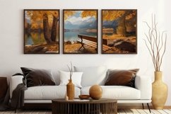 Wooden Frame Smart Mockup PSD &amp; JPG Template Graphic Product Image 3