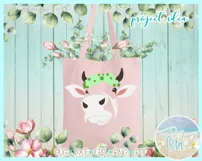 Cow Face With Clovers Svg Dxf Eps Png Pdf Files For Cricut Product Image 2