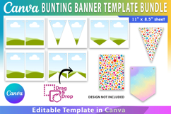 Treat Bag Toppers Canva Template Bundle, Editable Treat Bag Product Image 1
