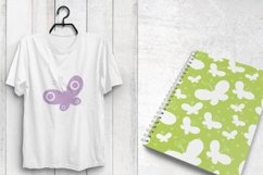 SPRING-BUTTERFLIES, digital papers Product Image 2