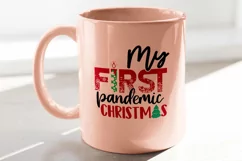 My First Pandemic Christmas svg eps ai png pdf Product Image 2