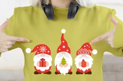 Christmas svg, christmas gnomes svg files for cricut t shirt Product Image 3