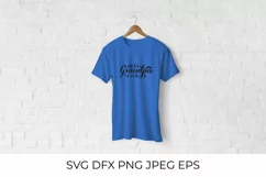 Best Grandpa Ever lettering. Grandparents Day SVG cut file Product Image 3
