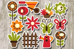 Garden clip art graphics Product Image 2