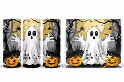 Ghost Tumbler Sublimation. Ghost Halloween Tumbler Product Image 2