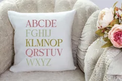 Abcdefghijklmnopqrstuvwxyz SVG , Alphabet SVG , Letter SVG Product Image 3