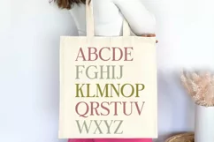 Abcdefghijklmnopqrstuvwxyz SVG , Alphabet SVG , Letter SVG Product Image 2
