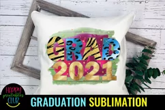 Grad 2021 Sublimation- Graduation Sublimation PNG -Graduatio Product Image 3