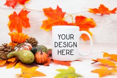 Mug Mockup 15 Oz Blank White Coffee Cup Fall Mock up Product Image 1