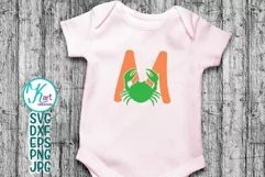 Under the sea monogram font clipart svg dxf cuttable svg dxf Product Image 3